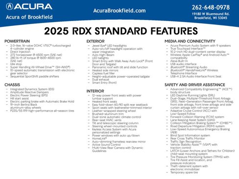 New 2025 Acura RDX SH-AWD w/ Advance Package image 4