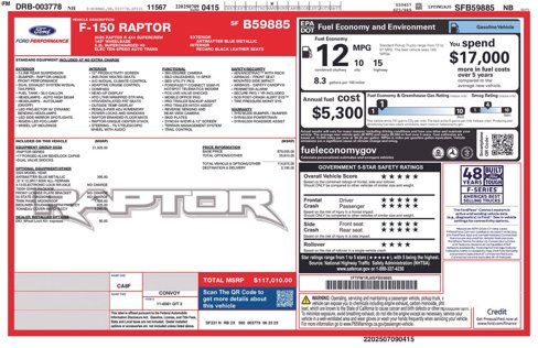 New 2025 Ford F150 Raptor image 4