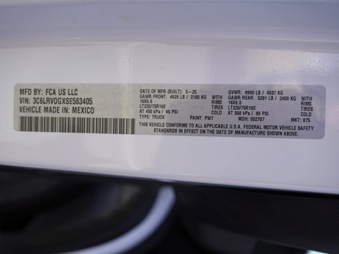 New 2025 RAM ProMaster 2500 image 34