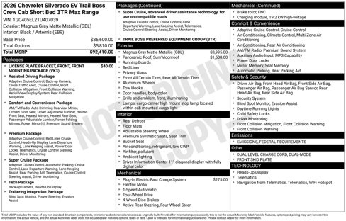 New 2026 Chevrolet Silverado EV Trail Boss image 4