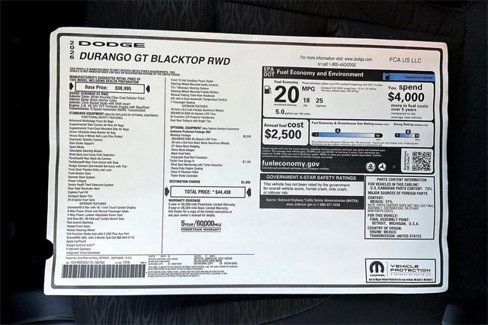 New 2026 Dodge Durango GT w/ Blacktop Package image 15