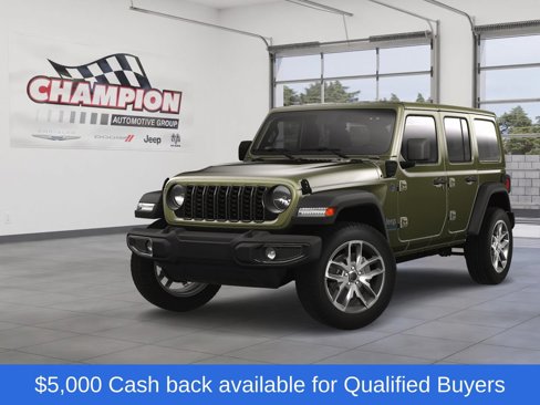 New 2025 Jeep Wrangler Unlimited Sport S 4xe w/ Convenience Group image 1