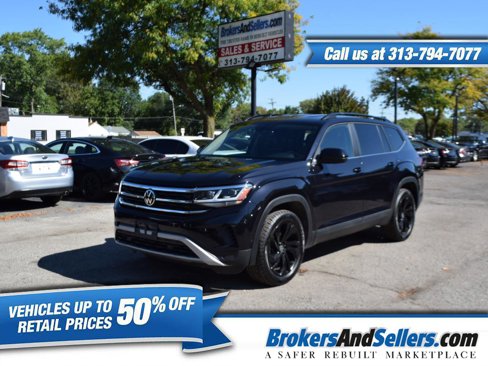 Used 2022 Volkswagen Atlas SE image 1