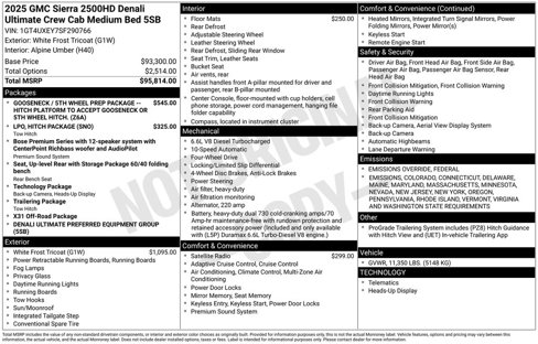 New 2025 GMC Sierra 2500 Denali Ultimate image 4