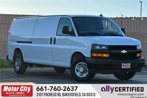 Certified 2023 Chevrolet Express 2500 Extended w/ Driver Convenience Package image 1