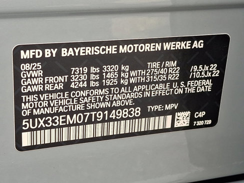 New 2026 BMW X7 M60i image 20