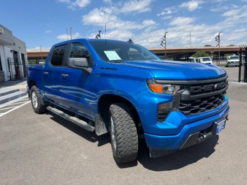 Used 2022 Chevrolet Silverado 1500 Custom w/ LPO, Dark Essentials Package image 3