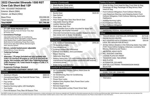 Used 2022 Chevrolet Silverado 1500 RST w/ Z71 Off-Road Package image 7