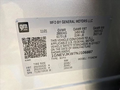Used 2022 Chevrolet Traverse RS image 26