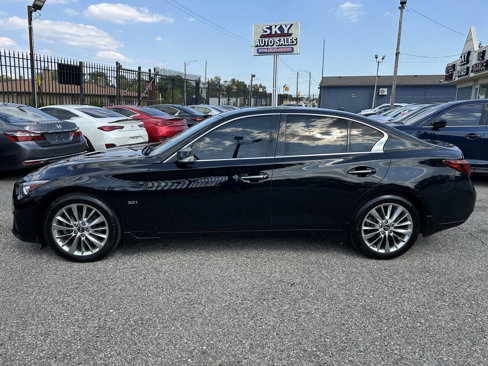 Used 2019 INFINITI Q50 Luxe w/ Essential Package (3.0T Luxe) image 8
