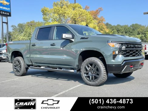 New 2026 Chevrolet Silverado 1500 Custom Trail Boss w/ LPO, Dark Essentials Package image 1
