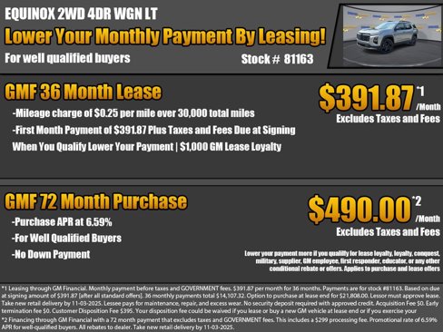 New 2026 Chevrolet Equinox LT w/ Convenience Package II image 2