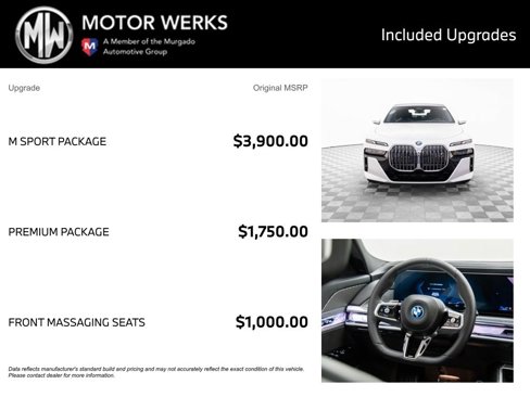 New 2025 BMW i7 eDrive50 w/ M Sport Package image 4