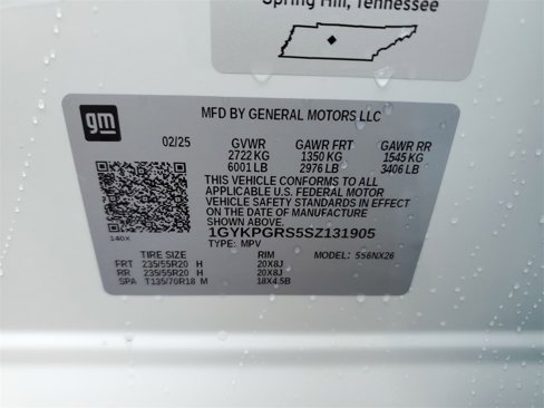 New 2025 Cadillac XT6 Sport w/ Technology Package image 35