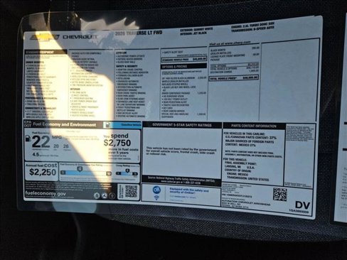 New 2026 Chevrolet Traverse LT w/ Driver Confidence Package image 19