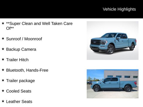 Used 2023 Ford F150 Lariat w/ Equipment Group 502A High image 16