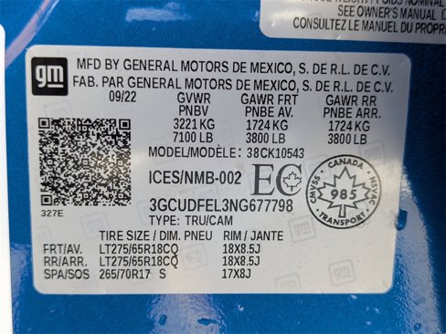 Used 2022 Chevrolet Silverado 1500 LT Trail Boss image 52
