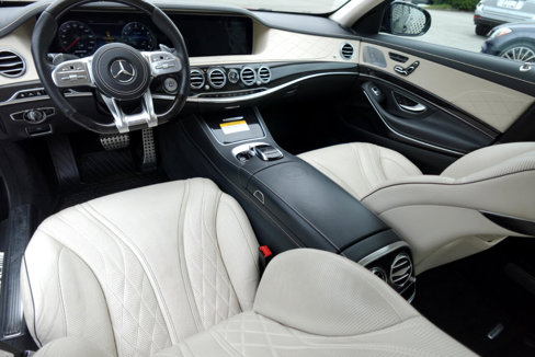 Used 2020 Mercedes-Benz S 63 AMG 4MATIC Sedan w/ Warmth & Comfort Package image 24
