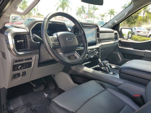 Used 2022 Ford F150 Lariat w/ Equipment Group 502A High image 9