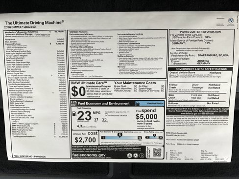 New 2026 BMW X7 xDrive40i w/ Premium Package image 38