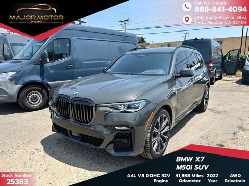 Used 2022 BMW X7 M50i image 1