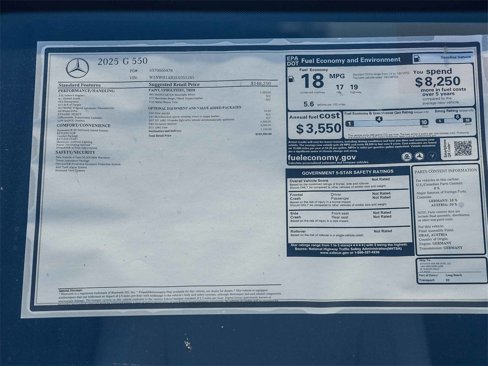 New 2025 Mercedes-Benz G 550 image 27