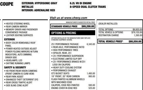 Used 2023 Chevrolet Corvette Stingray Preferred Cpe w/ Z51 Performance Package image 30