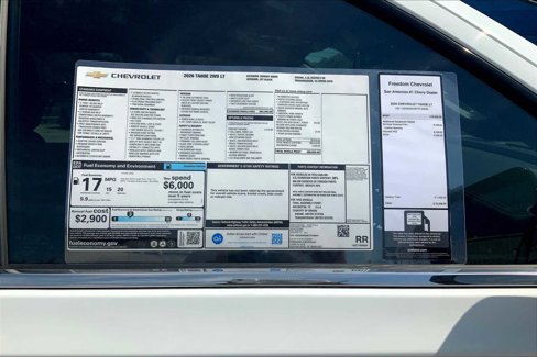 New 2026 Chevrolet Tahoe LT w/ Comfort Package image 18