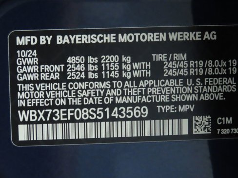 Used 2025 BMW X1 xDrive28i w/ Technology Package image 35
