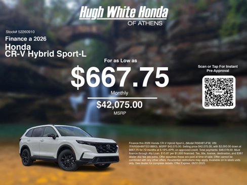 New 2026 Honda CR-V Sport-L image 6