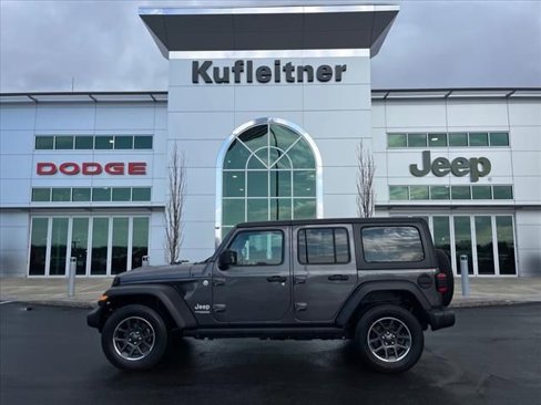 Used 2021 Jeep Wrangler Unlimited Sport image 1