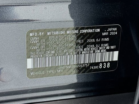 New 2024 Mitsubishi Outlander SEL image 39