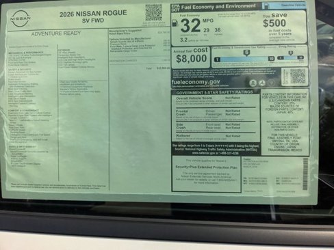 New 2026 Nissan Rogue SV image 16