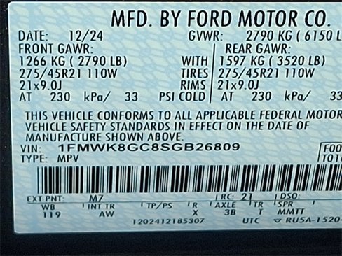 Used 2025 Ford Explorer ST w/ Sun And Sound Package image 36