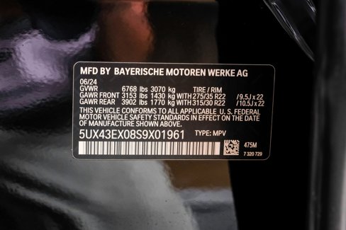 Used 2025 BMW X6 M60i w/ Executive Package image 65