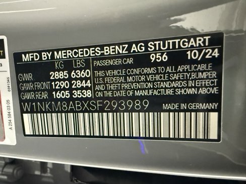 New 2025 Mercedes-Benz GLC 63 AMG S image 22