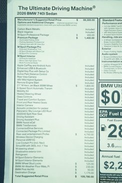 New 2026 BMW 740i w/ Premium Package image 9