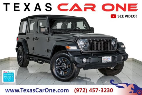 Used 2024 Jeep Wrangler Unlimited Sport image 1