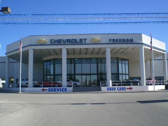 freedom chevrolet service department staff san antonio