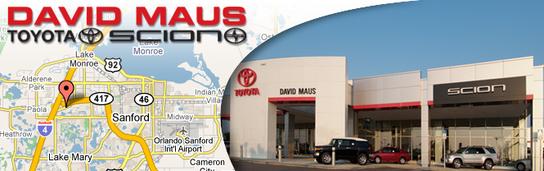 David Maus Toyota car dealership in Sanford, FL 32771 | Kelley Blue Book