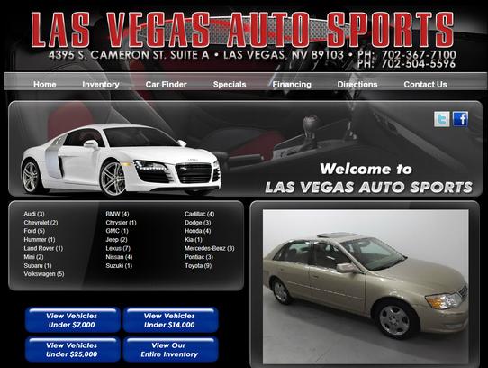 Las Vegas Auto Sports car dealership in LAS VEGAS, NV 89103-3838 | Kelley Blue Book