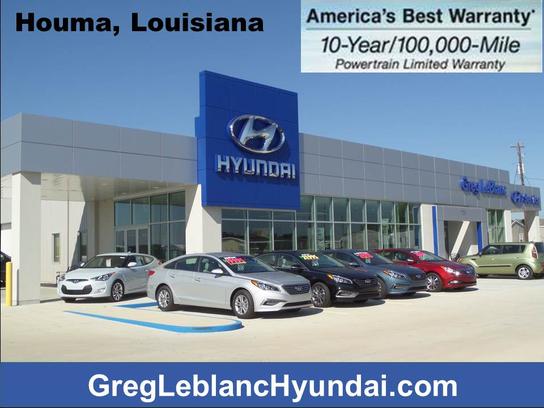 Greg Leblanc Hyundai Car Dealership In Houma La 70360 Kelley
