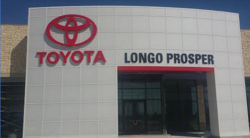 Longo Toyota of Prosper car dealership in PROSPER, TX ...