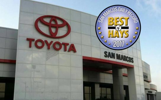 San Marcos Toyota car dealership in San Marcos, TX 78666 | Kelley Blue Book