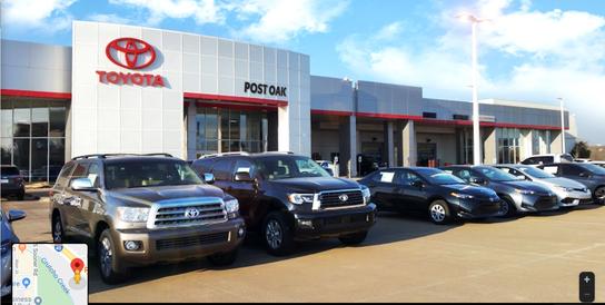 Post Oak Toyota car dealership in OKLAHOMA CITY, OK 73110-2826 | Kelley ...