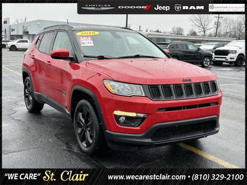 Certified 2018 Jeep Compass Latitude image 1
