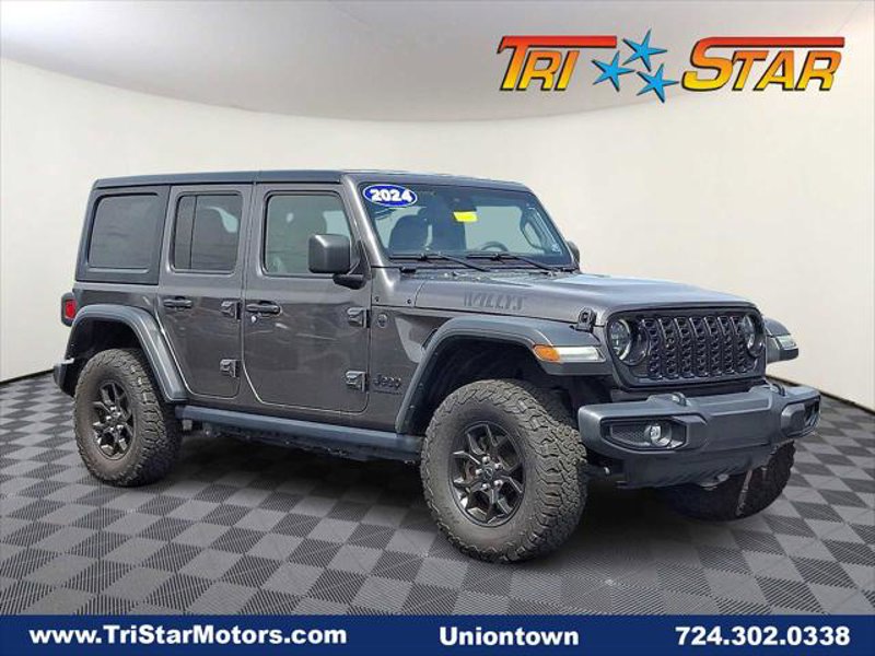 Certified 2024 Jeep Wrangler Unlimited Sport image 1
