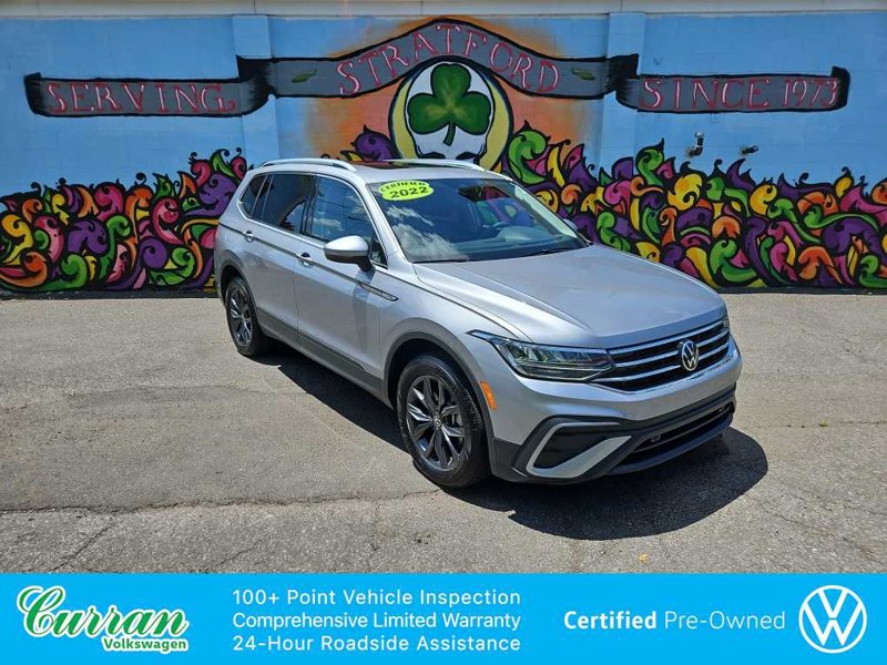 Certified 2022 Volkswagen Tiguan SE w/ Panoramic Sunroof Package image 1