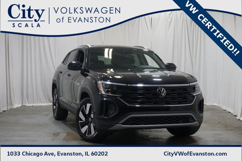 Certified 2024 Volkswagen Atlas Cross Sport SE w/ Panoramic Sunroof Package image 1