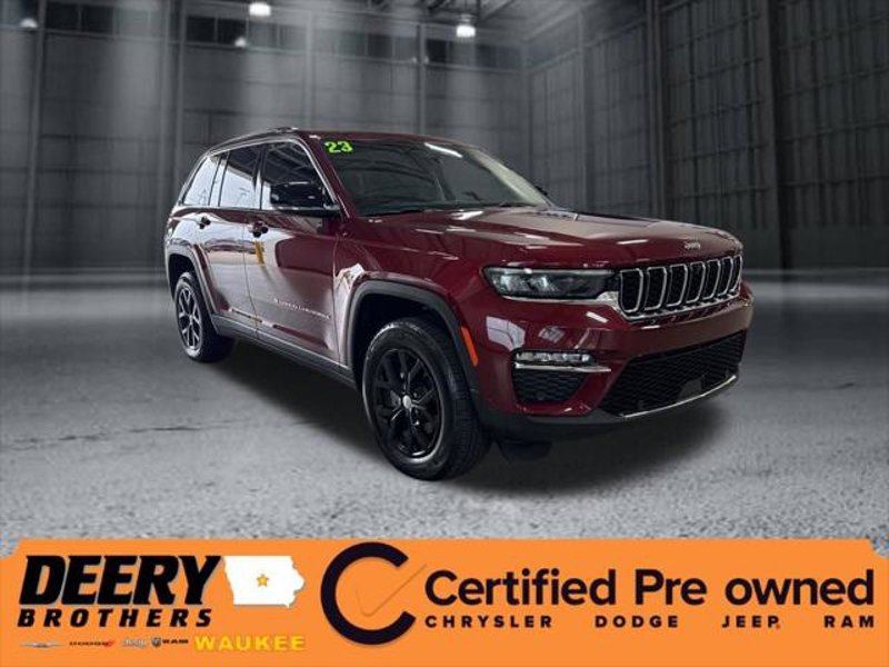 Certified 2023 Jeep Grand Cherokee Limited w/ Luxury Tech Group II image 1